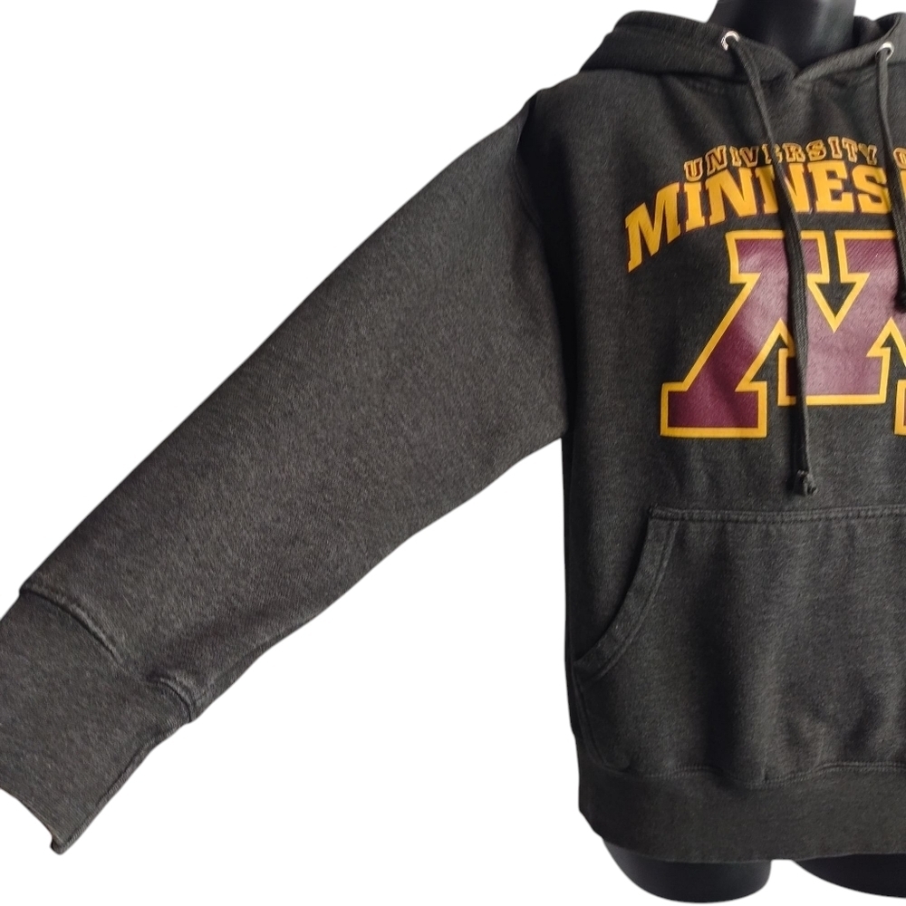 University of Minnesota Unisex Golden Gray Hoodie Sweatshirt Size Small - Picture 5 of 10